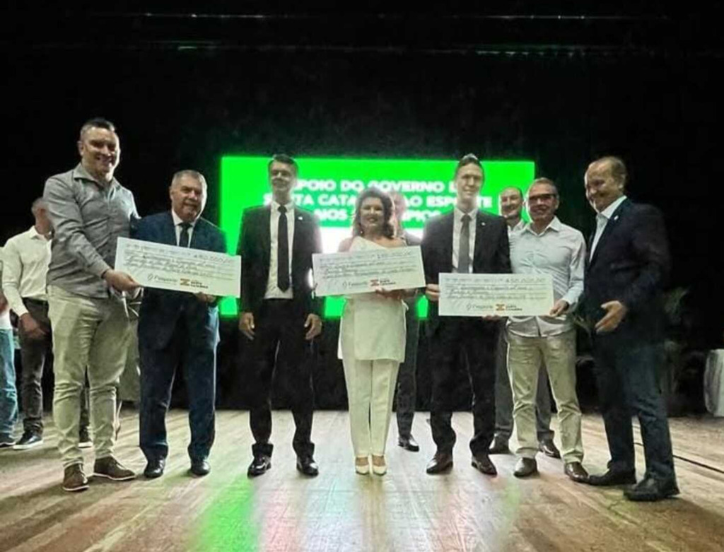 São Miguel do Oeste recebe recursos para sediar os Jogos Escolares de SC