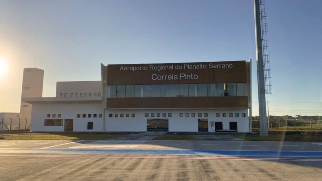 Aeroporto de Correia Pinto é incluído no programa de concessões