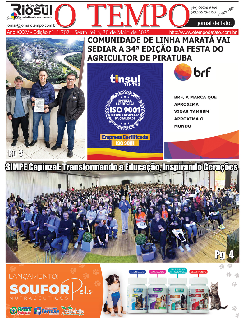 O TEMPO jornal de fato