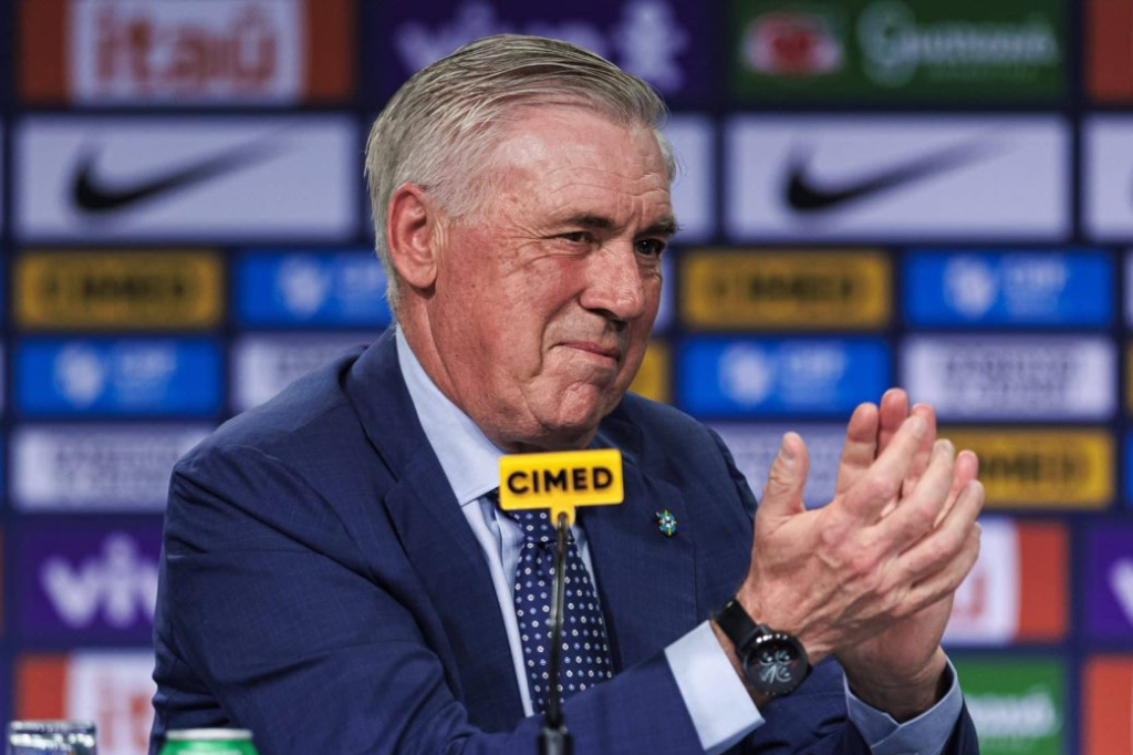 Foto : Imago - Ancelotti promete Seleção Brasileira com estilo inspirado no Real Madrid