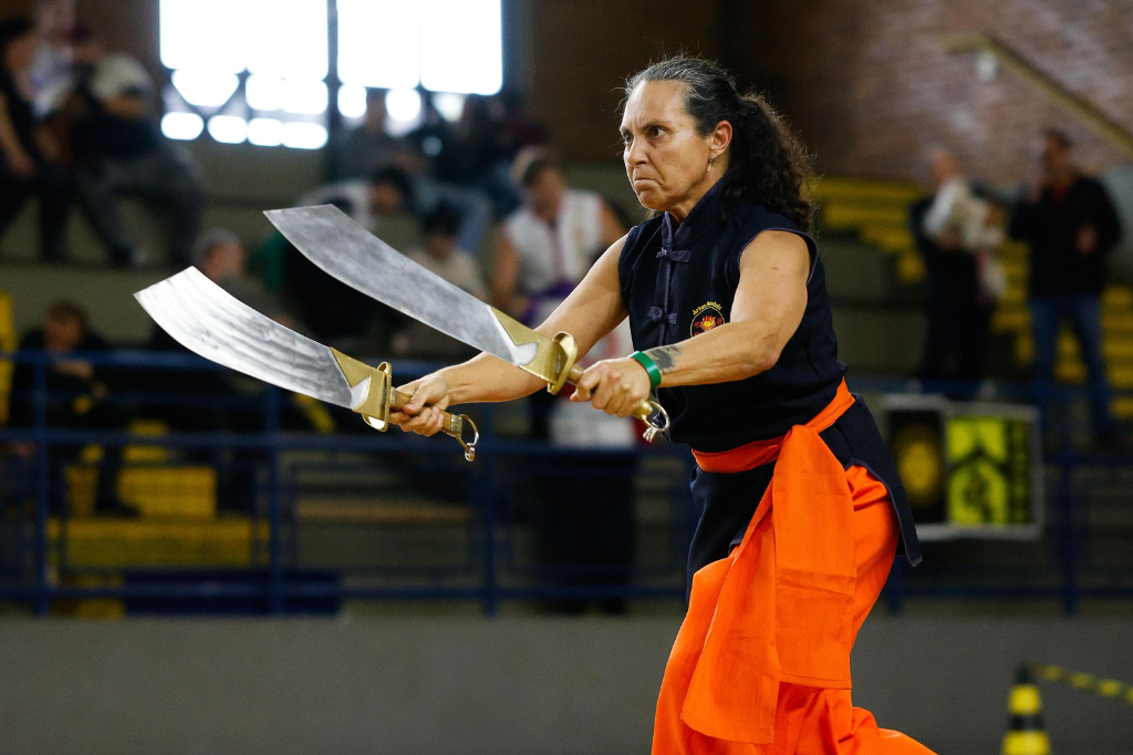 Imagens arquivo pessoal - Aos 49, moradora de Imbituba recebe 2° convite para Seleção Brasileira de Kung Fu