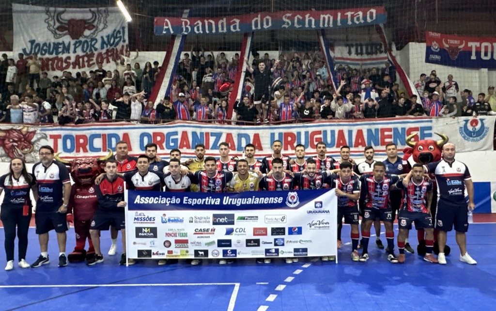 Uruguaianense estreia fora de casa na Liga Gaúcha de Futsal 2025