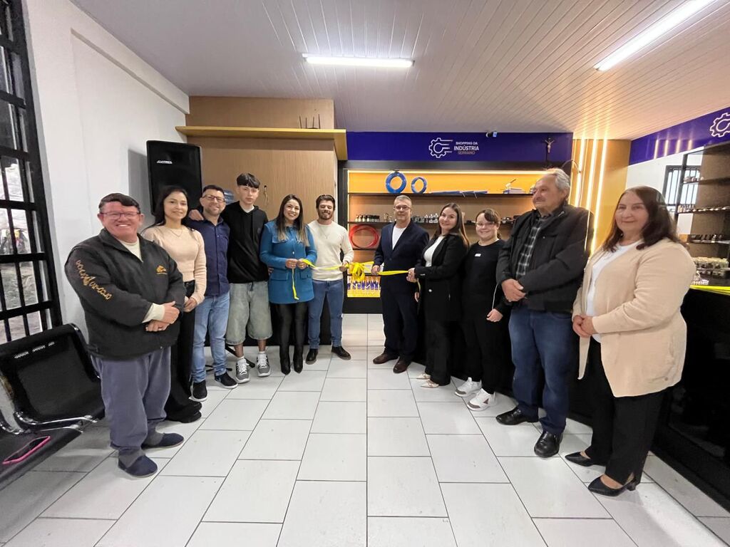 Shopping da Indústria Serrano é inaugurado em Otacílio Costa