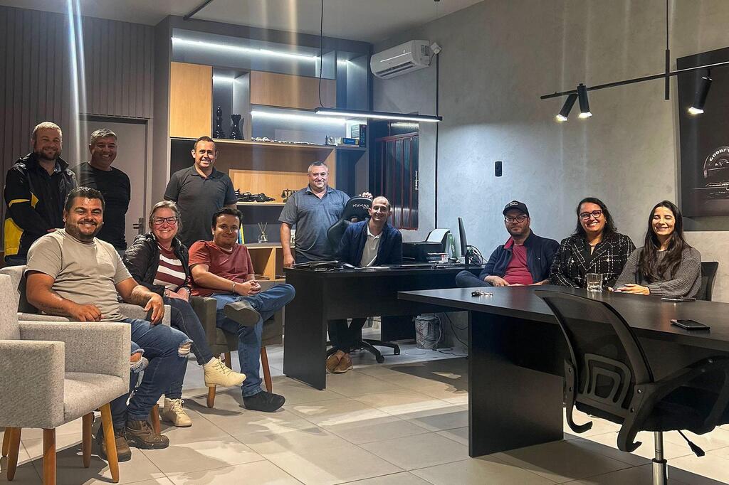 Nova executiva do Podemos em Correia Pinto