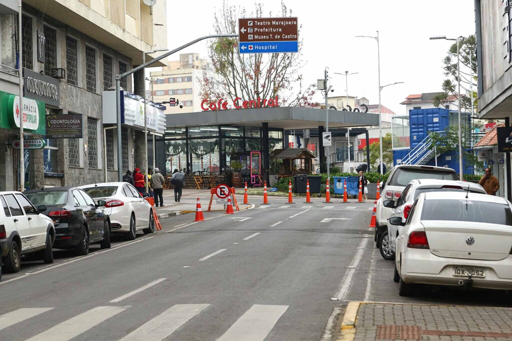  Parte da rua Nereu Ramos permanecerá fechada durante os dias do evento