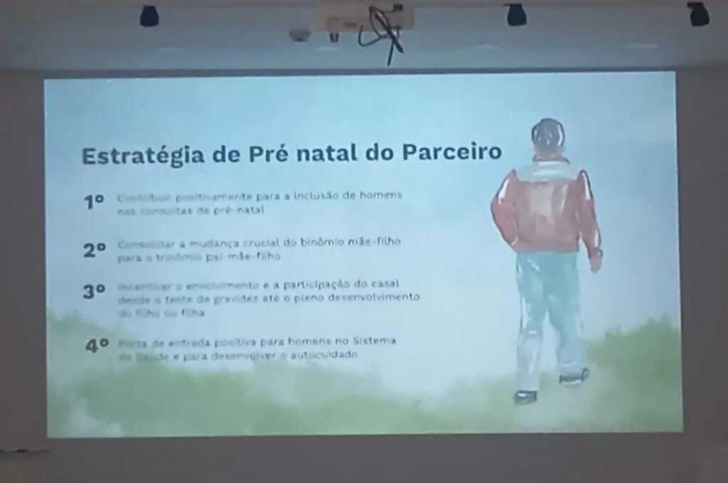 Representantes de Esmeralda participam de formação sobre Pré-Natal do Parceiro na UCS em Caxias do Sul.