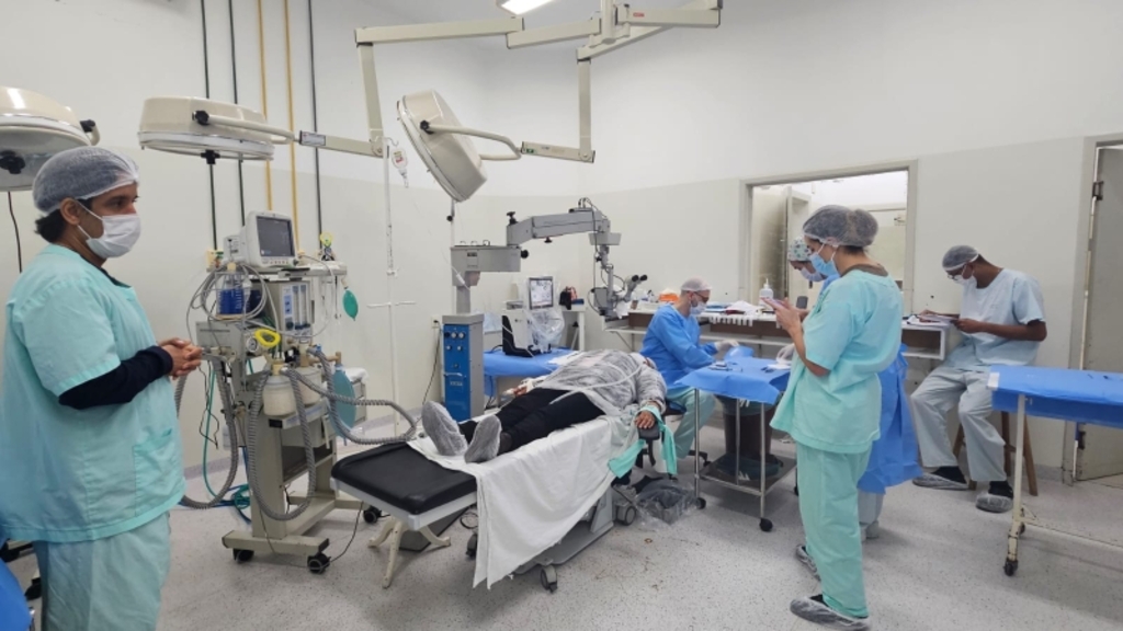 Mutirão de catarata inicia no Hospital Santa Casa em Uruguaiana