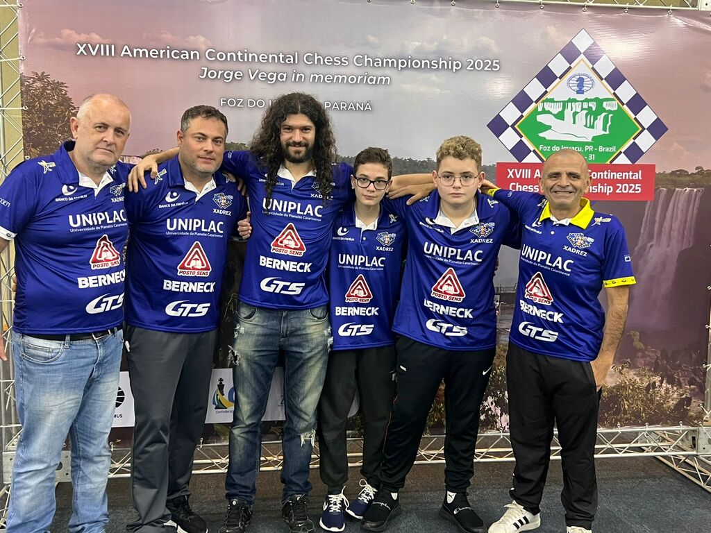 Xadrez Lageano marca presença no Continental das Américas
