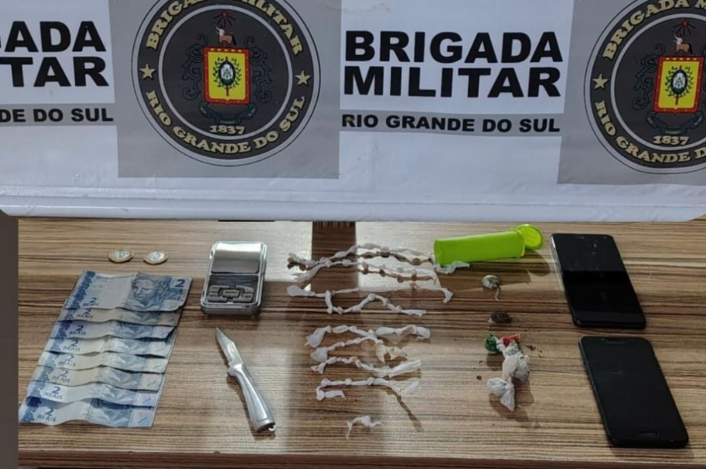 Brigada Militar prende quatro pessoas por tráfico de drogas