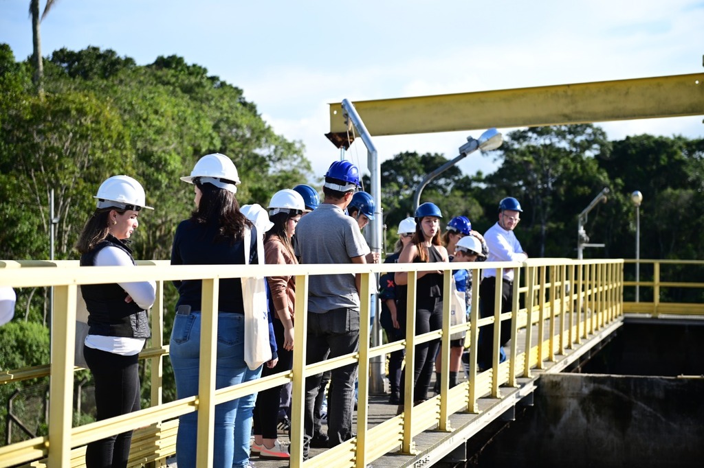 ACISFS realiza visita técnica à ETE Ubatuba durante a Semana do Meio Ambiente, fortalecendo parceria entre setor produtivo e sustentabilidade em São Francisco do Sul