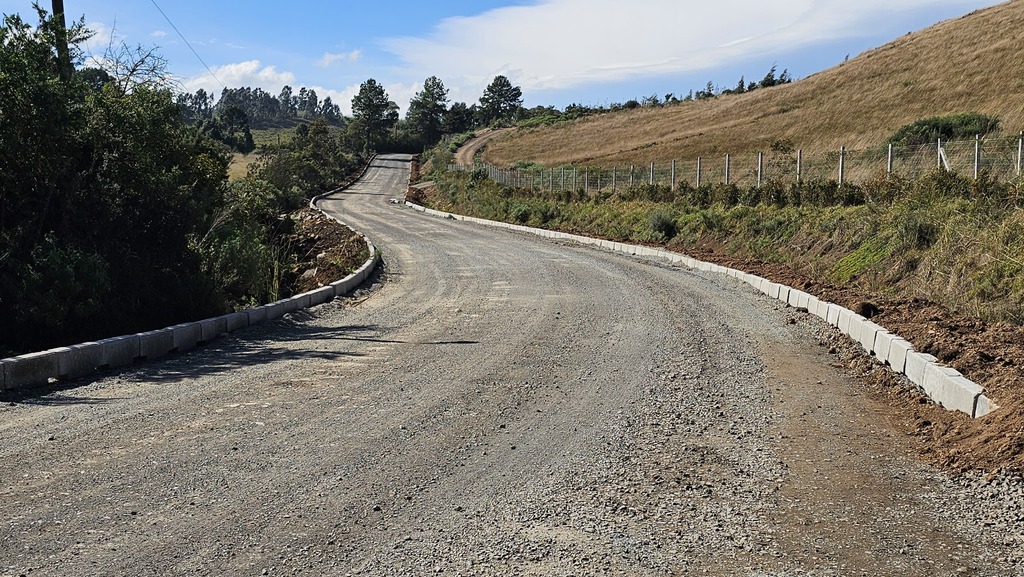 Obra da estrada do Despraiado entra em nova fase