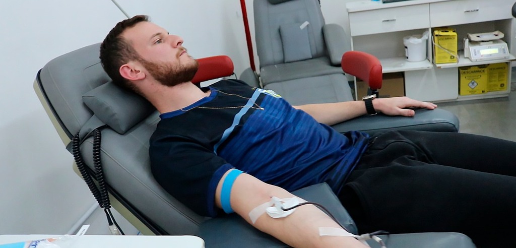 Banco da Família apoia e mobiliza atletas lageanos para doação de sangue
