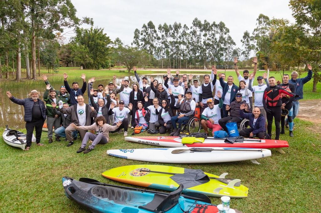 1ª REMADA ECOLÓGICA MAMPITUBA REALIZA AÇÕES AMBIENTAIS EM PASSO DE TORRES