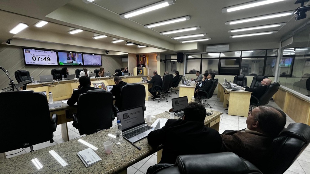 Resumo da 35ª Sessão Ordinária da 20ª Legislatura da Câmara de Criciúma