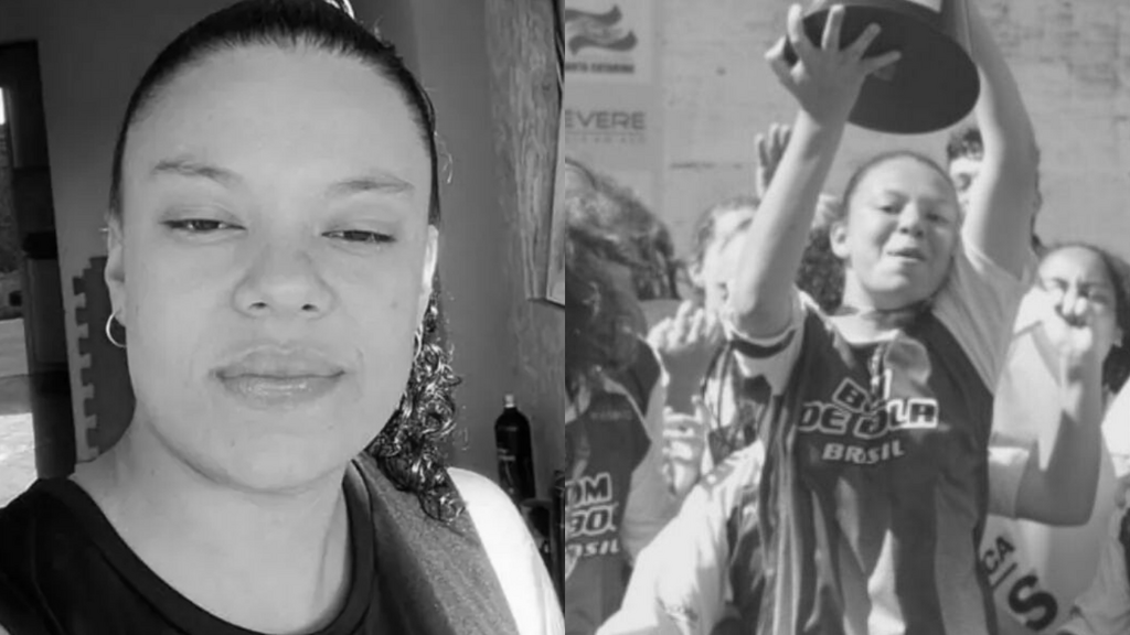 Imagem Reprodução Redes Sociais - Assassinato de jogadora de futsal em SC teria sido motivado por assédio à namorada da vítima, diz polícia