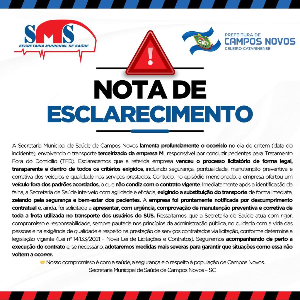 Nota de Esclarecimento