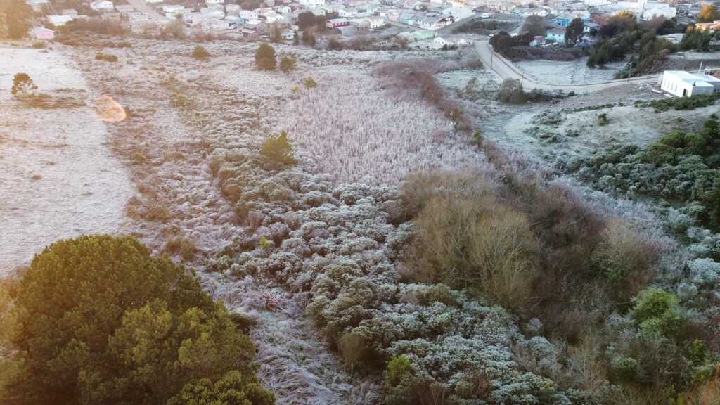 Geada intensa congela São Joaquim e registra a menor temperatura do Brasil