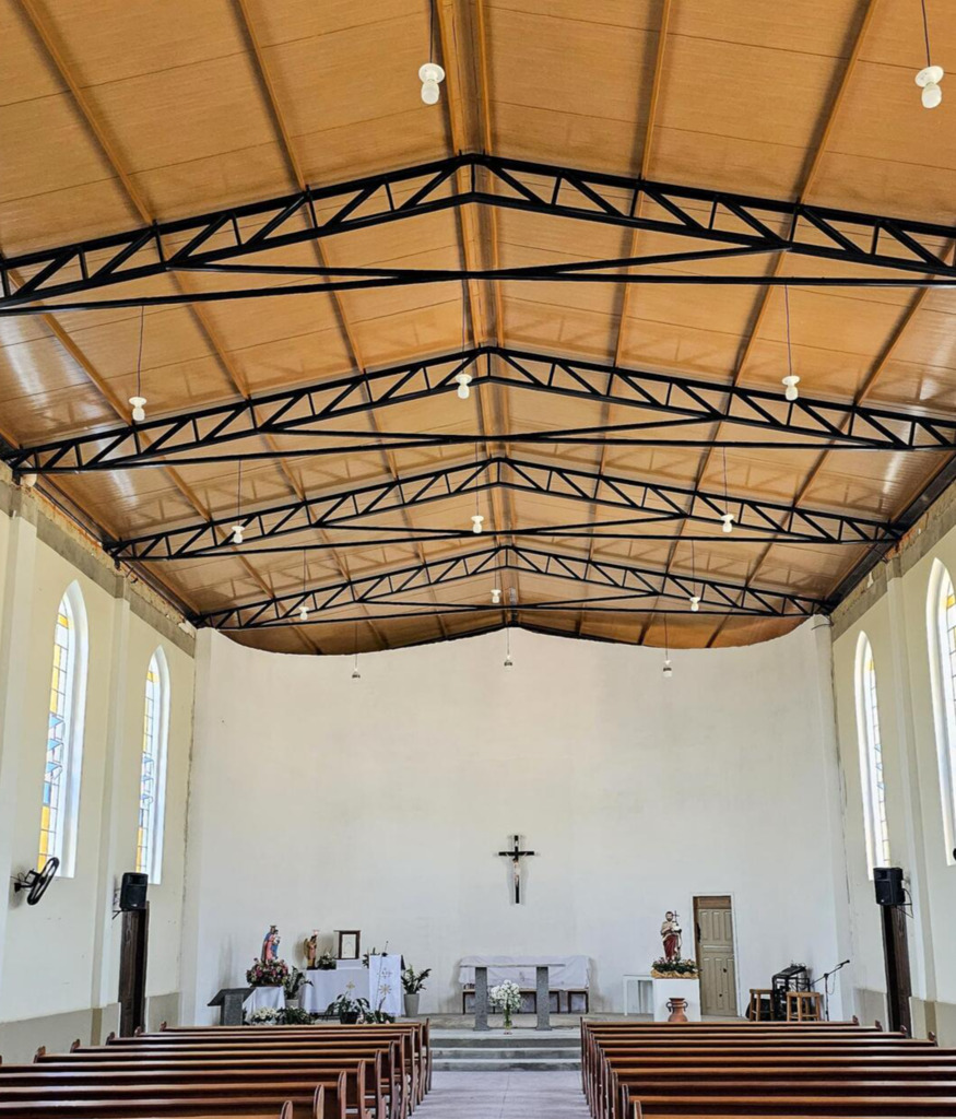 PÁROCO PADRE TIAGO MOTA PEDE AJUDA DA COMUNIDADE PARA  REFORMA DA IGREJA MATRIZ DE SÃO JOÃO DO SUL