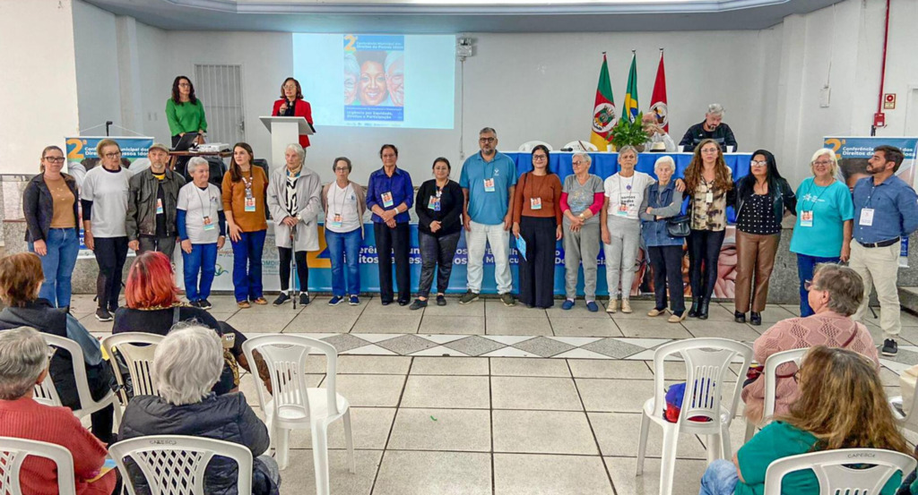 2ª CONFERÊNCIA MUNICIPAL DOS DIREITOS DA PESSOA IDOSA REÚNE MAIS DE 200 PESSOAS NO MUNICÍPIO DE TORRES