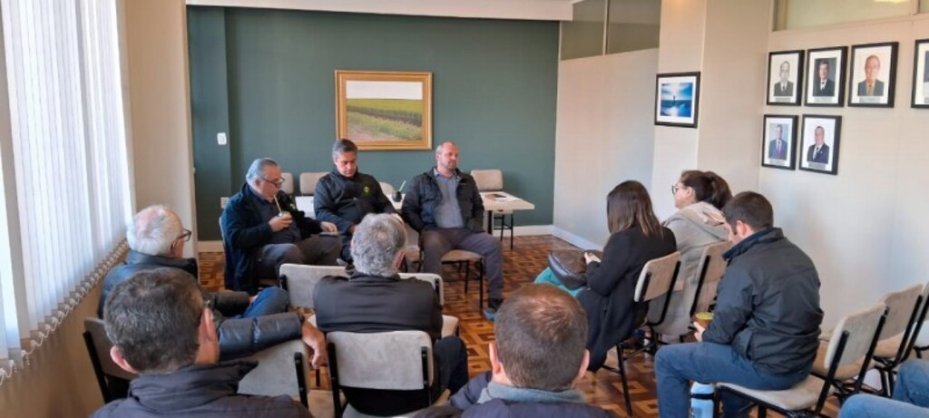 Em Uruguaiana, presidente do Irga discute futuro da orizicultura