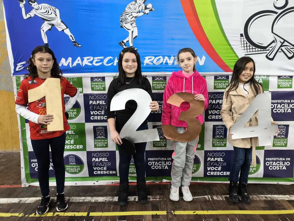 Torneio de Tênis de Mesa da Escola Marechal Rondon contou com a participação de mais de 100 atletas