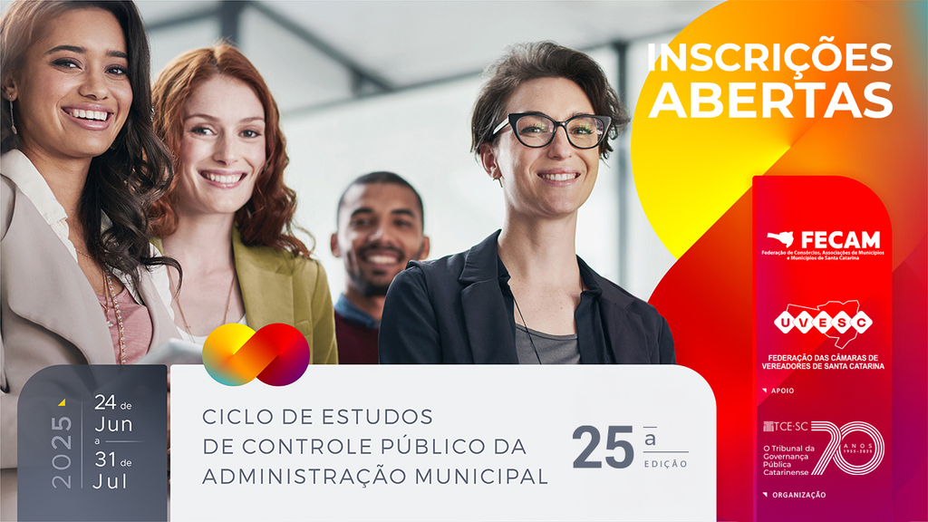 Edição do Ciclo de Estudos do TCE/SC vai percorrer 13 cidades