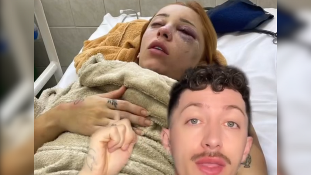 Imagem reprodução redes sociais - Caso Eduarda Domingos: da denúncia de cárcere ao retorno com o agressor