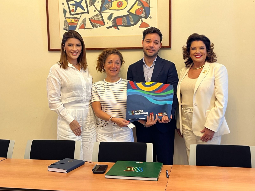 Vice-governadora de Santa Catarina reforça atrativos do estado na Espenha