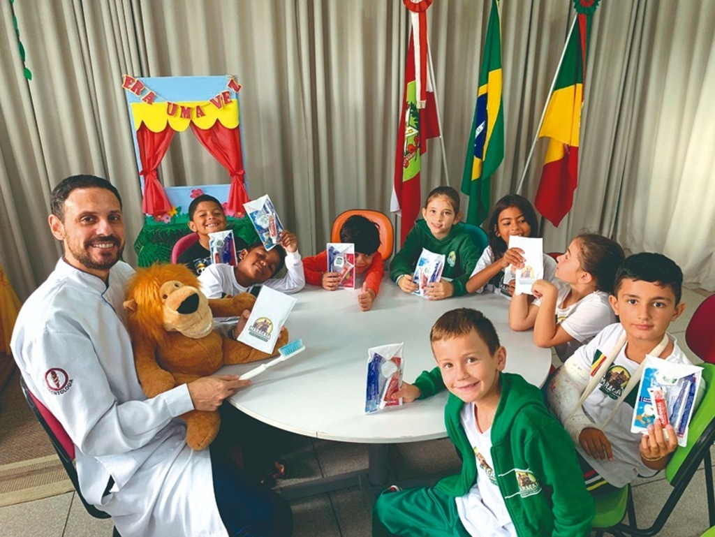 Saúde bucal nas escolas de Maracajá ajudam na prevenção e conscientização dos alunos