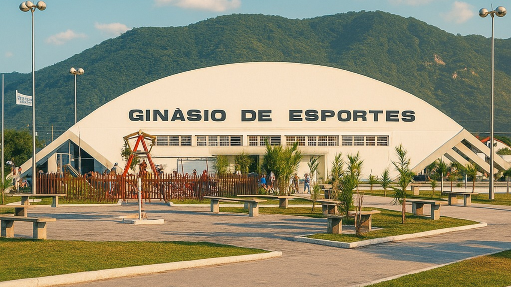 Ginásio Olivar Francisco: há 40 anos, um marco no esporte de Imbituba