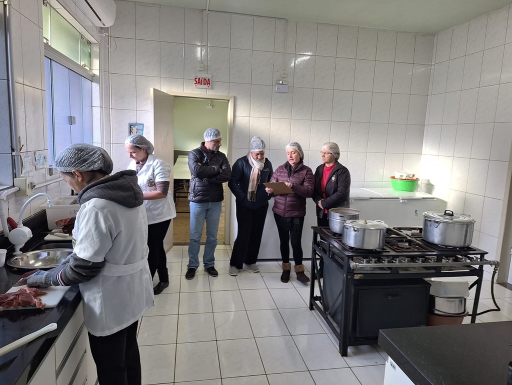Vistorias Técnicas foram realizadas nas cozinhas das escolas de Abdon Batista para reforçar a qualidade da merenda