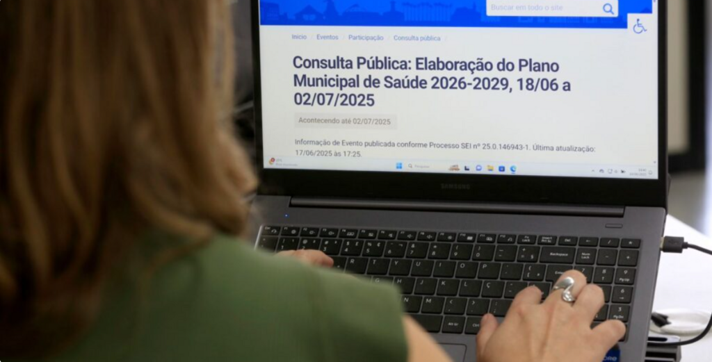 Joinville abre consulta pública para Plano Municipal de Saúde 2026-2029