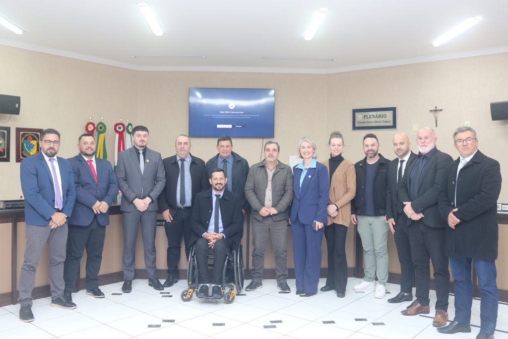 UNESC APRESENTA PLANO MUNICIPAL DE DESENVOLVIMENTO AO LEGISLATIVO DE SANTA ROSA DO SUL