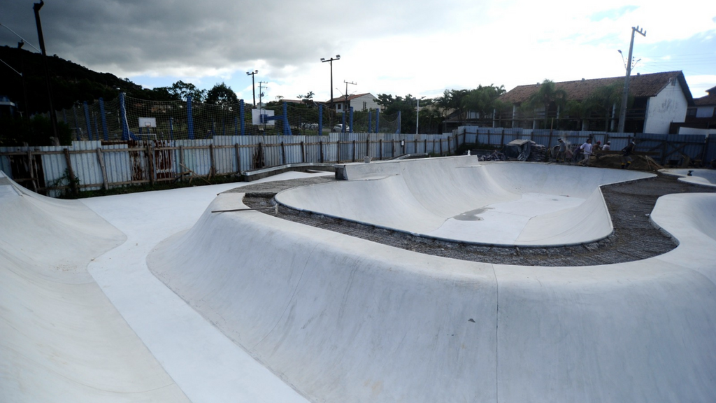 Foto: Assessoria PMG - Prefeitura de Garopaba confirma data de inauguração da nova pista de skate no bairro Morrinhos para o dia 16 de julho
