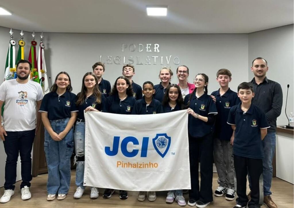 Foto: Câmara de Vereadores Mirins de Pinhalzinho - 