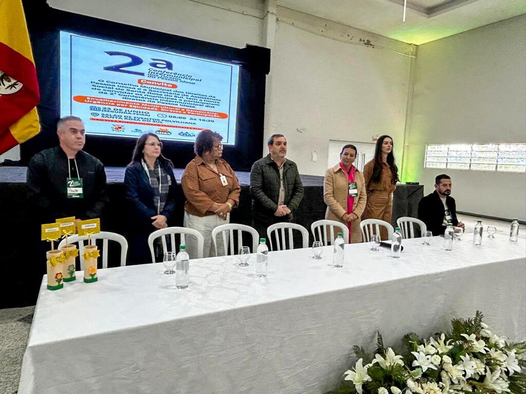 SANTA ROSA DO SUL REALIZA  A CONFERÊNCIA INTERMUNICIPAL DA PESSOA IDOSA