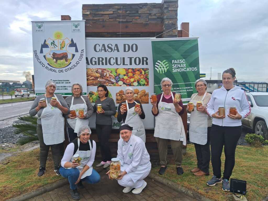 Conservas é tema de curso realizado pelo Sindicato Rural
