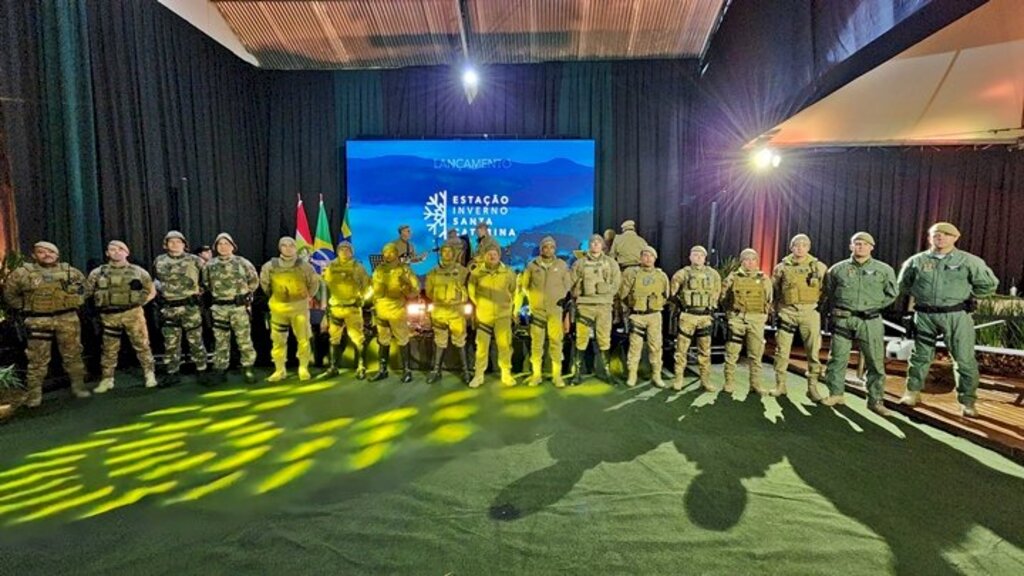  PMSC inicia Operação Estação Inverno 2025 na Serra Catarinense