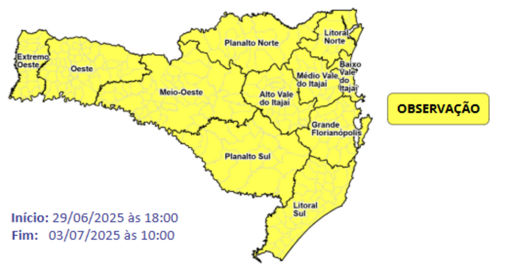 Onda de Frio persiste pelo menos até a quinta-feira