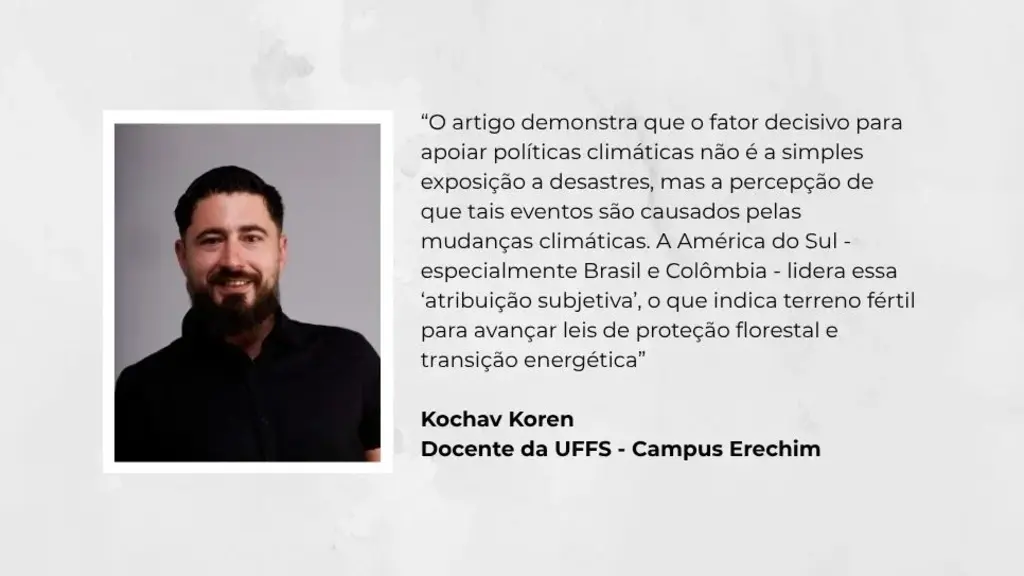 Estudo aponta que brasileiros associam clima extremo às mudanças climáticas