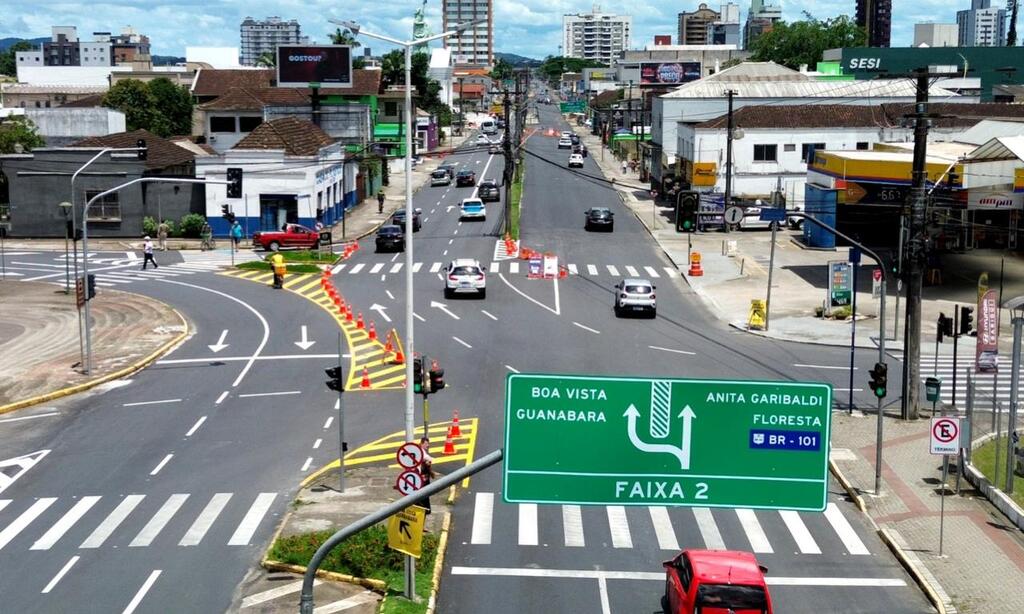 Mudanças no trânsito de Joinville beneficiam moradores de São Francisco do Sul e demais cidades