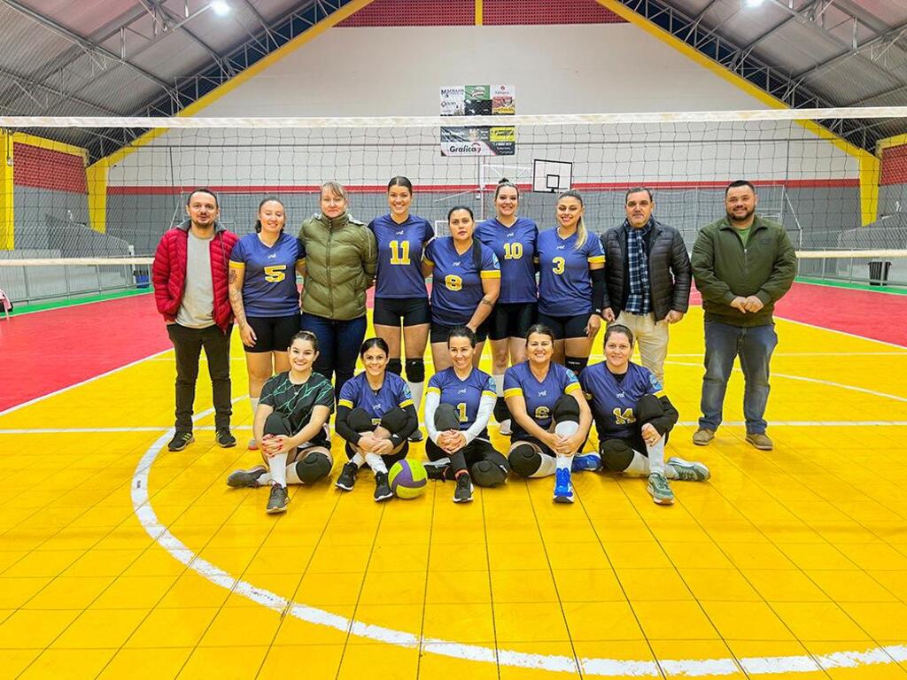 CAMPEONATO MUNICIPAL DE VOLEIBOL DE  SANTA ROSA DO SUL INICIA COM VÁRIAS EQUIPES