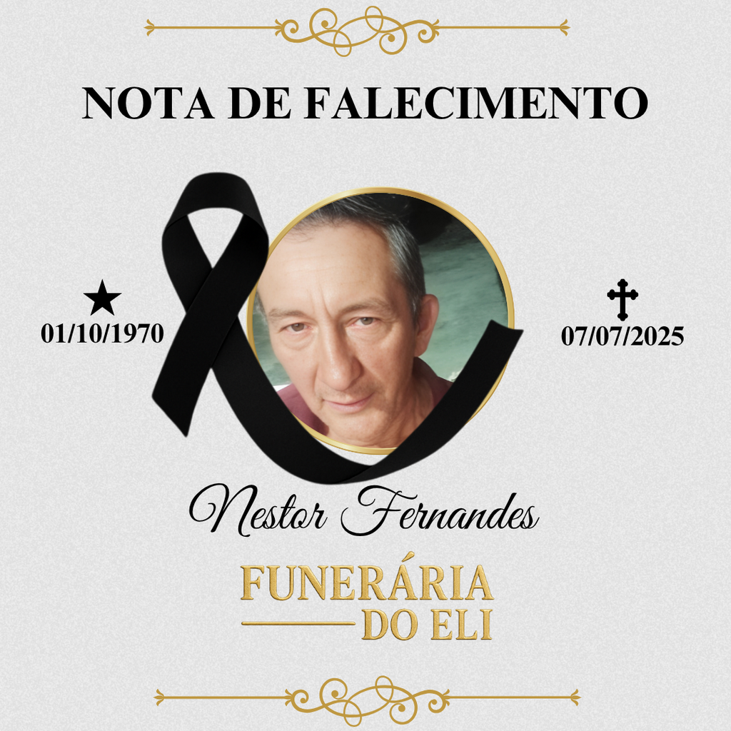 Nota de falecimento: Nestor Fernandes aos 54 anos