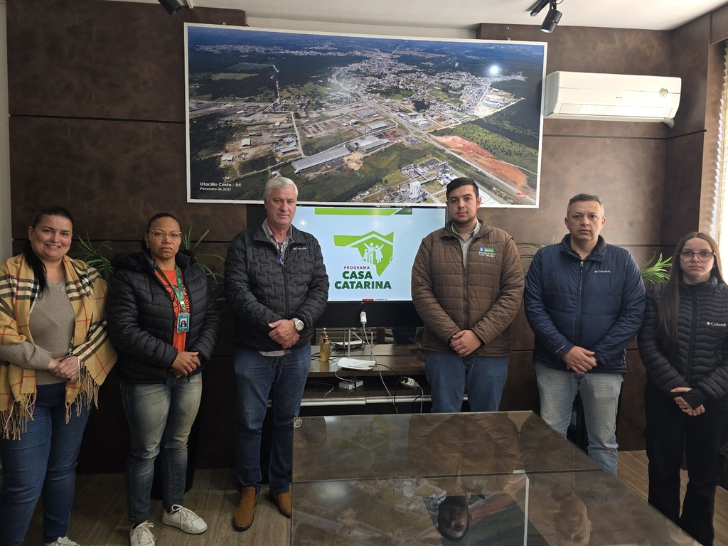 Otacílio Costa avança na adesão ao Programa Casa Catarina com capacitação técnica da equipe de Habitação