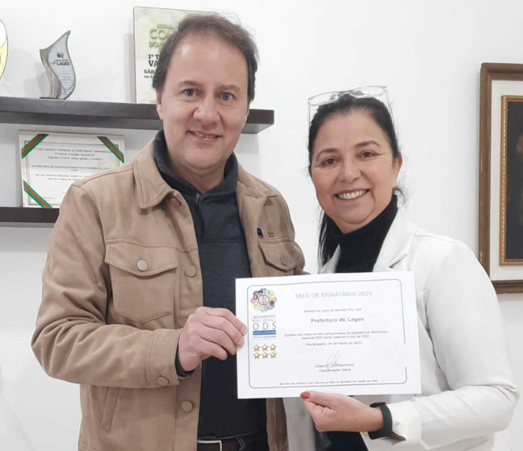 Imagem Artigo Geral Lages renova compromisso com sustentabilidade e recebe Selo de Signatário ODS 2025