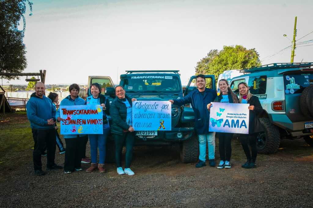Transcatarina realiza a 5ª edição do Rally da Inclusão em Fraiburgo