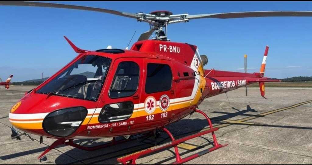 HELICÓPTERO ARCANJO 03 VOLTA A OPERAR NA REGIÃO APÓS MANUTENÇÃO