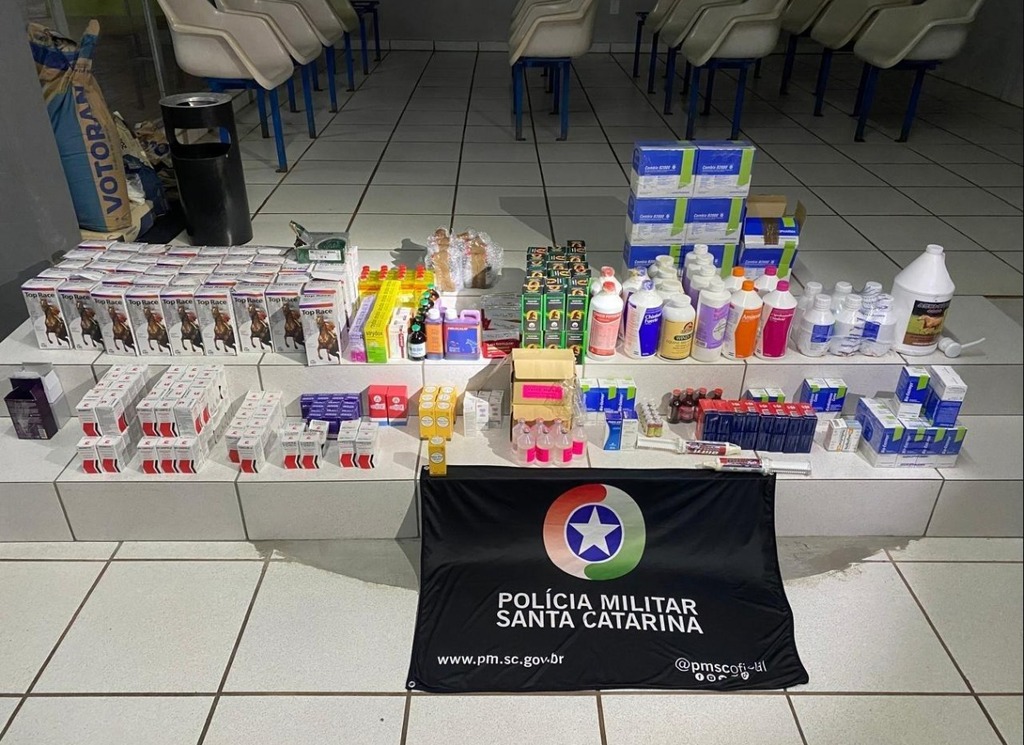 PM registra ocorrência de contrabando em São Miguel do Oeste