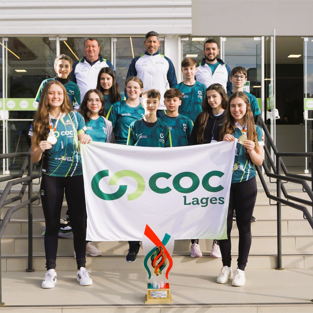 Alunos do COC Lages conquistam medalhas nos Jogos Escolares de Santa Catarina