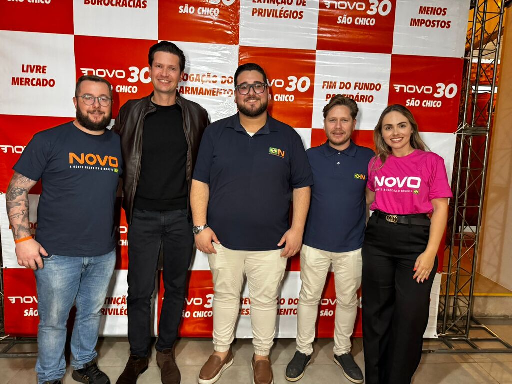 Partido NOVO anuncia nova liderança em São Francisco do Sul e aposta em mulher para disputa estadual